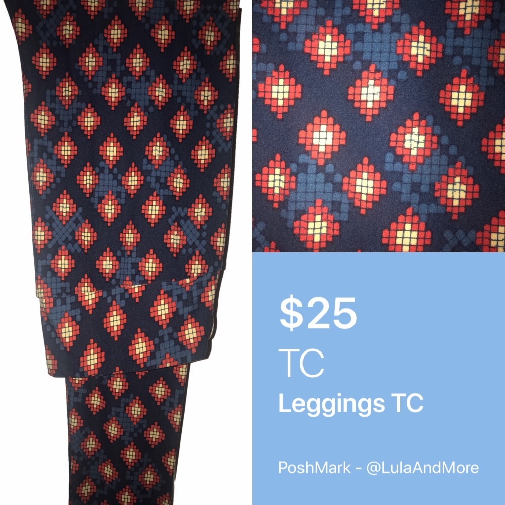 🆕 LuLaRoe Tall & Curvy (TC) Leggings - BNWOT